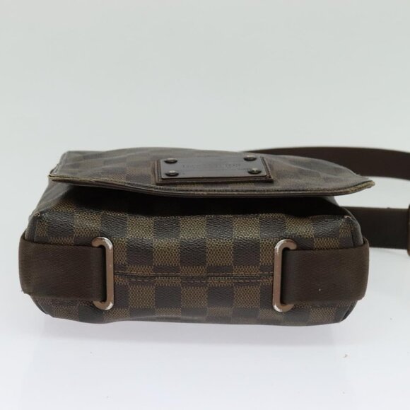 LOUIS VUITTON Damier Ebene Brooklyn PM Shoulder Bag N51210 LV Auth yk18854 - Picture 6 of 16
